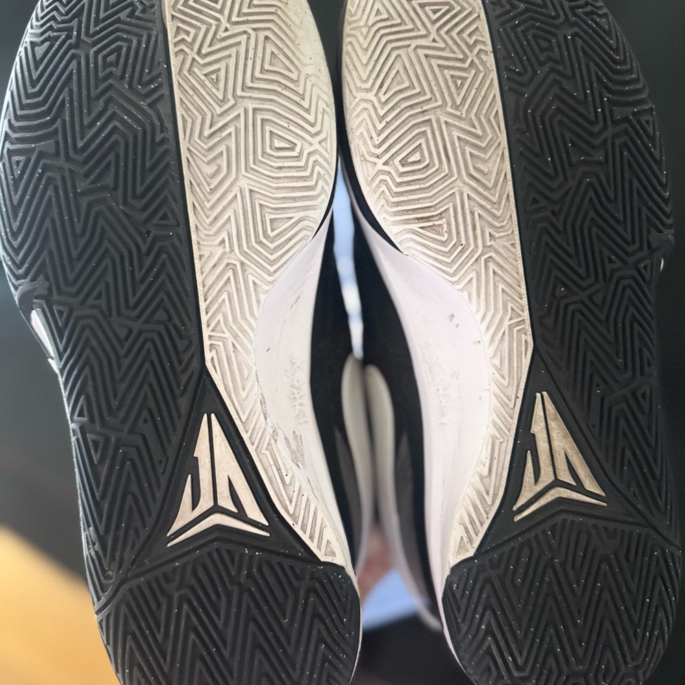 Ja Morant Nike Black and White Basketball Shoes - Picture 4 of 4